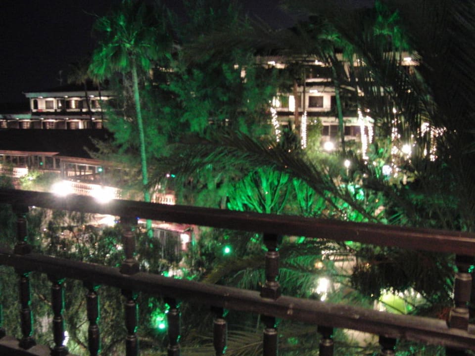 Blick vom Zimmer auf Poolbar Hotel Parque Tropical