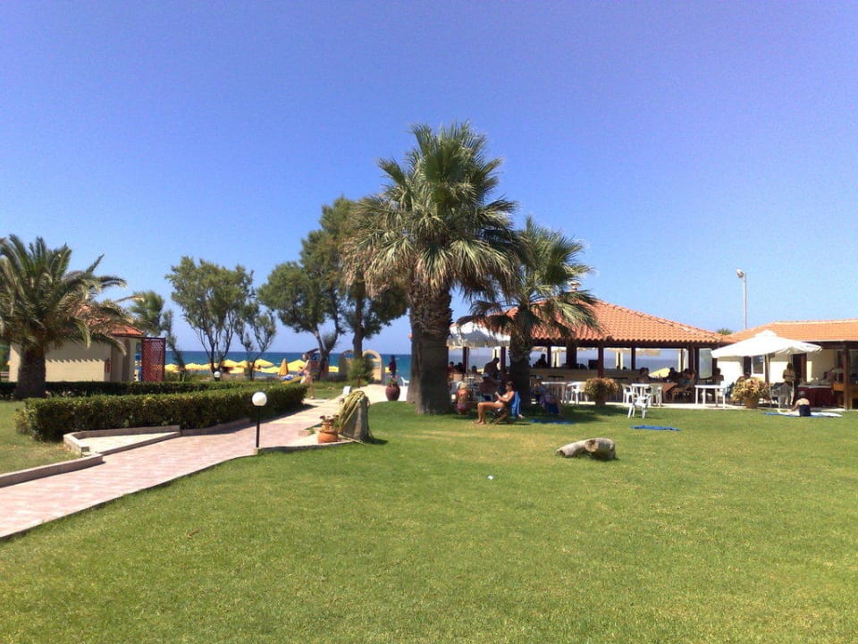 Blick von unserem Zimmer Vantaris Luxury Beach Resort