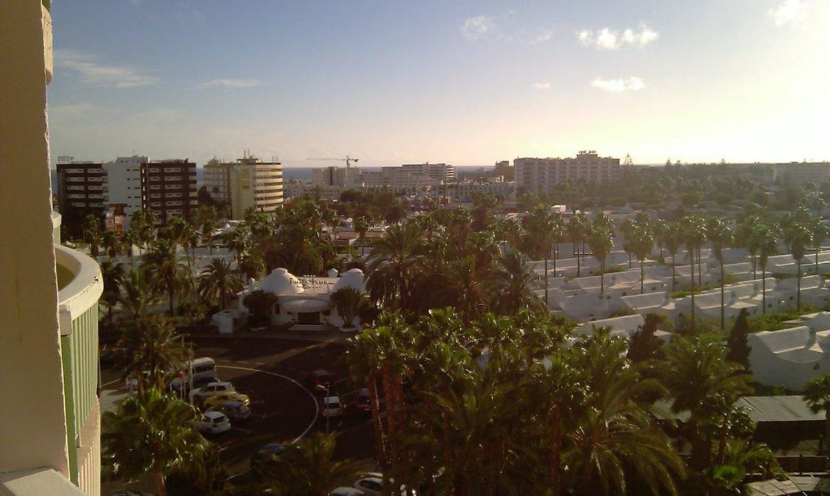 Ausblick vom Balkon im 7.OG Abora Buenaventura by Lopesan Hotels