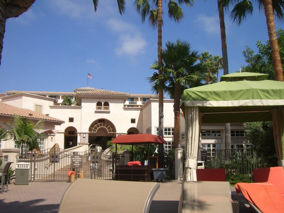 Aussicht zur Lobby San Diego Mission Bay Resort