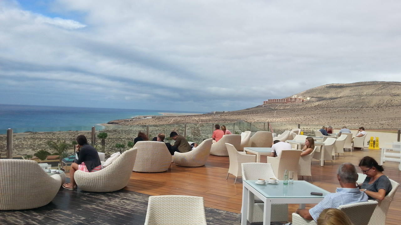 Ausblick Terrasse Lobby H10 Playa Esmeralda - Adults only