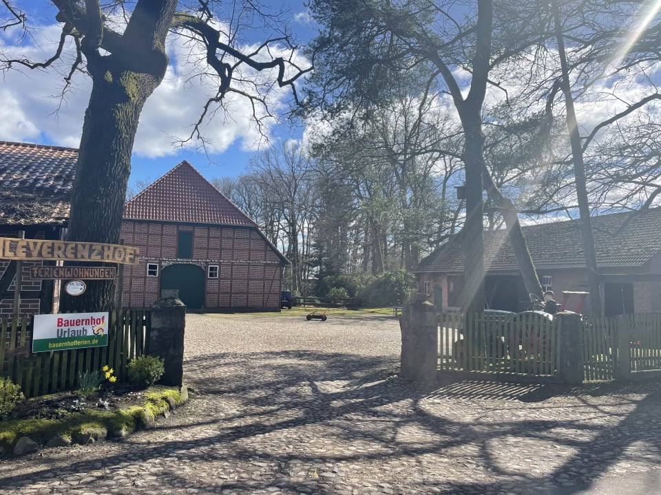 Außenansicht Ferienbauernhof Leverenzhof