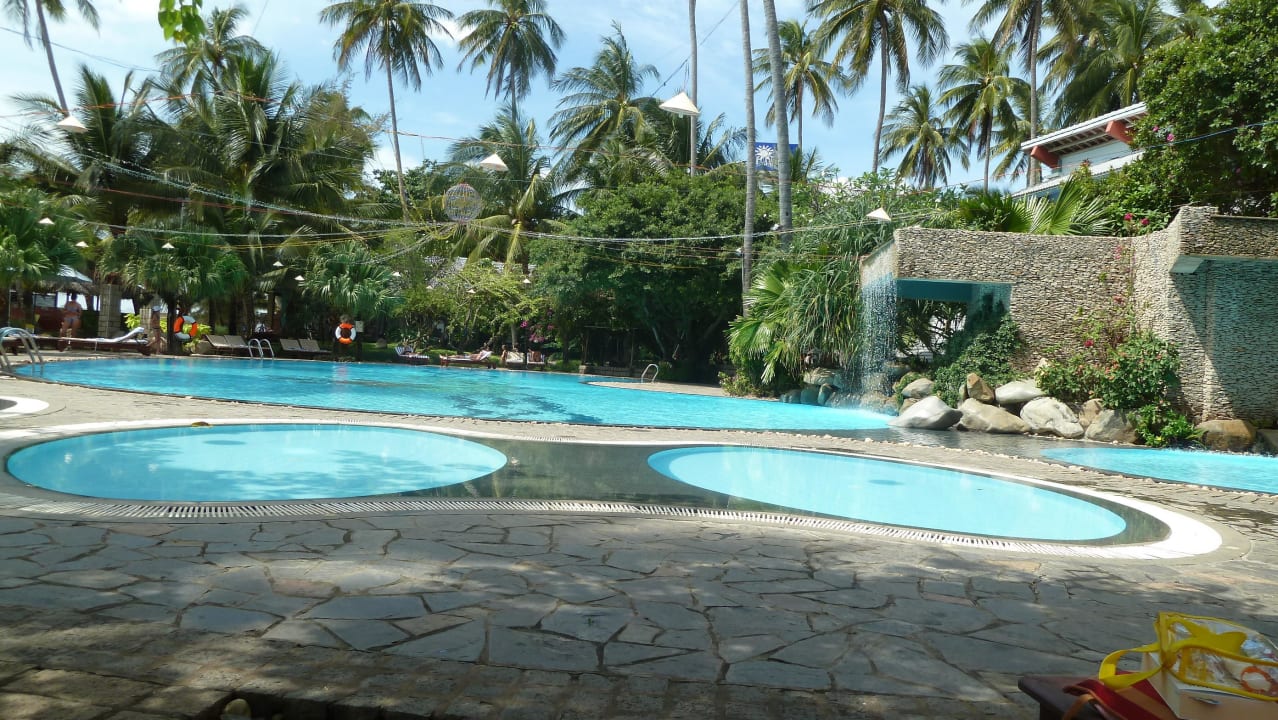 Die Poolanlage Hoang Ngoc Beach Resort