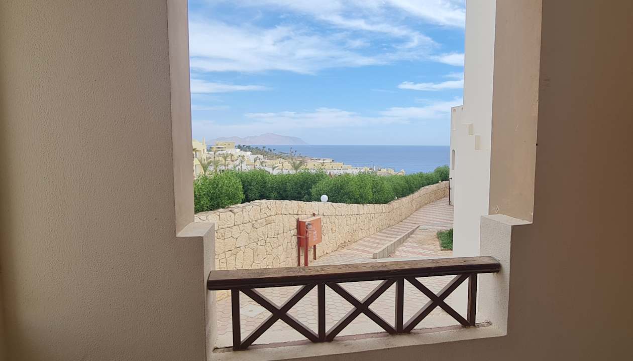 Ausblick Sharks Bay Resort Aqua Park & Diving Center