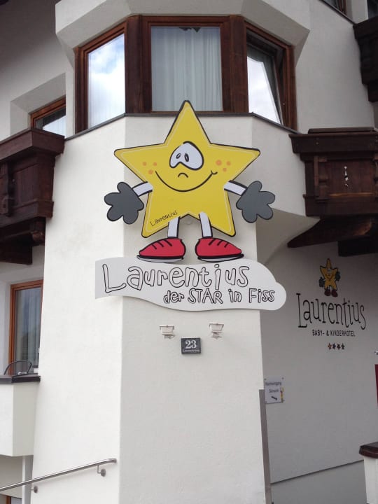 Eingang Baby- & Kinderhotel Laurentius