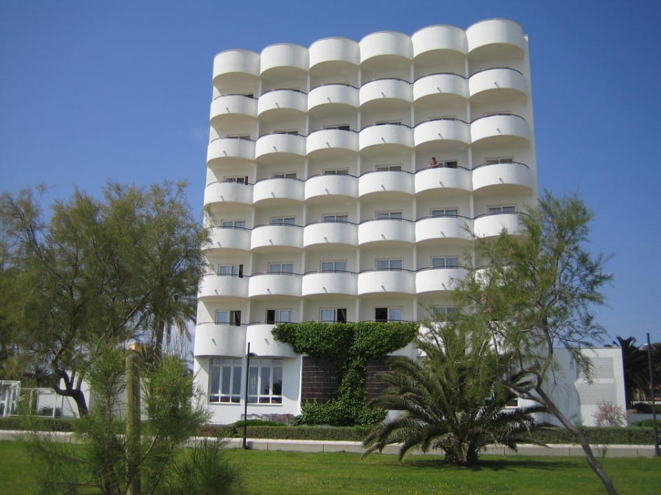 Hotelansicht Blickrichtung Westen Hipotels Hipocampo Playa