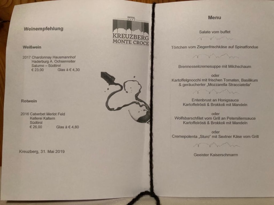 Gastro Hotel Kreuzberg Monte Croce