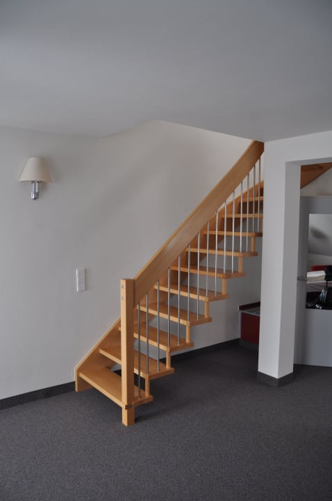 Aufgang im Zimmer Comfor Hotel Frauenstrasse