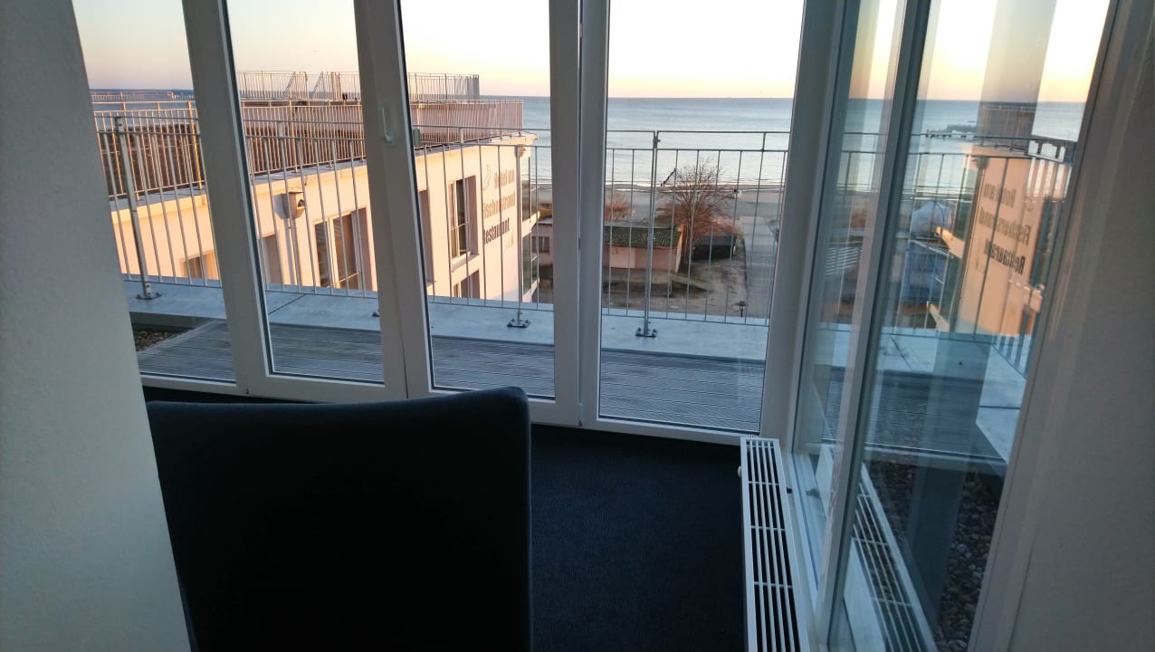 Ausblick Hotel am Fischerstrand