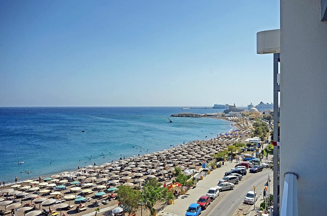 Aussicht Ibiscus Hotel Rhodos