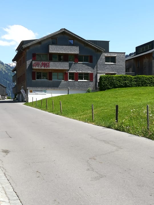 Außenansicht Alpen Hotel Post