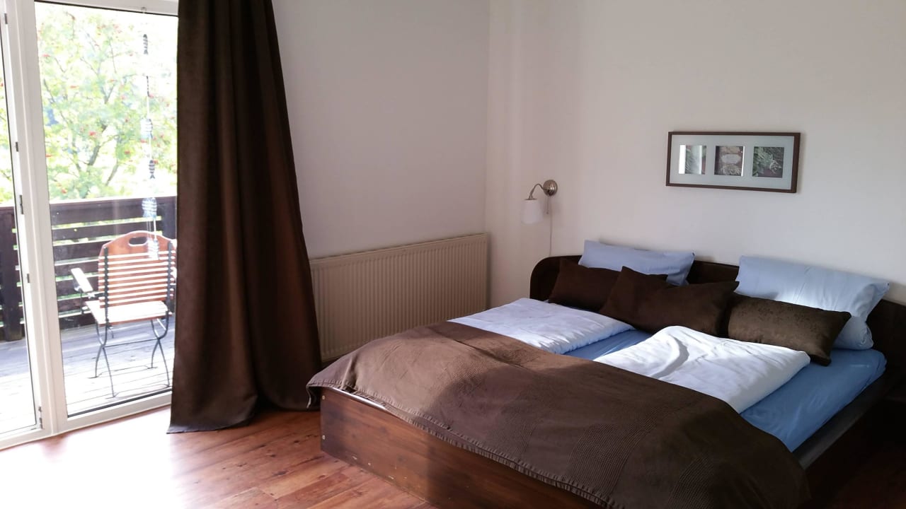 Doppelzimmer mit Balkon Landhaus Ostseeblick