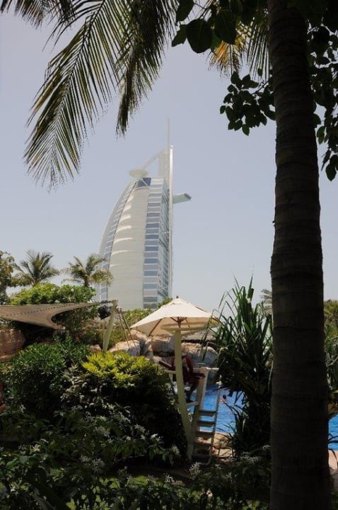 Blick auf den Burj Jumeirah Beach Hotel