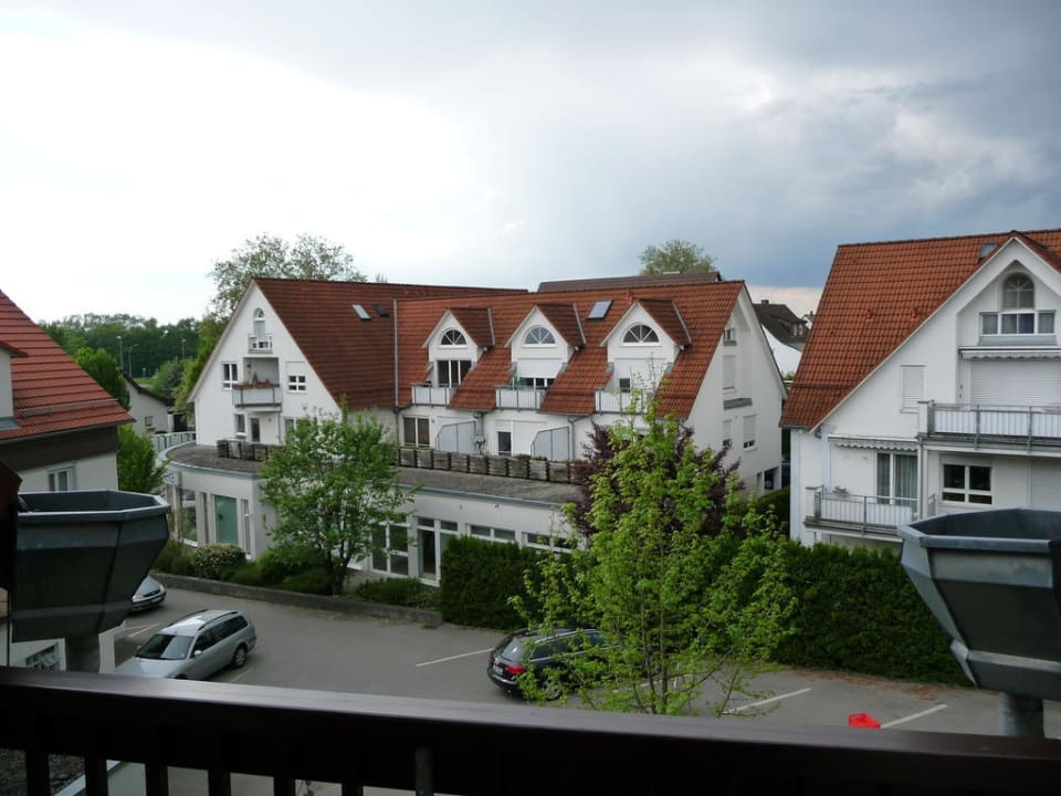 Blick vom Balkon Hotel Waldhorn