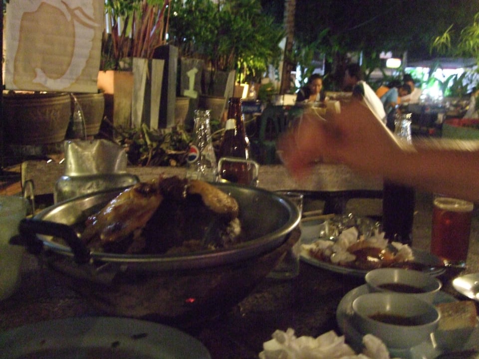 Thaiessen vom heißen "Strein" The Fair House Beach Resort