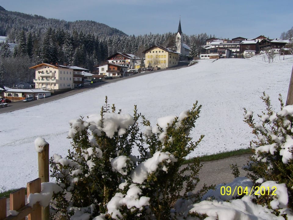 Blick vom Balkon Bio Landhaus Seethaler