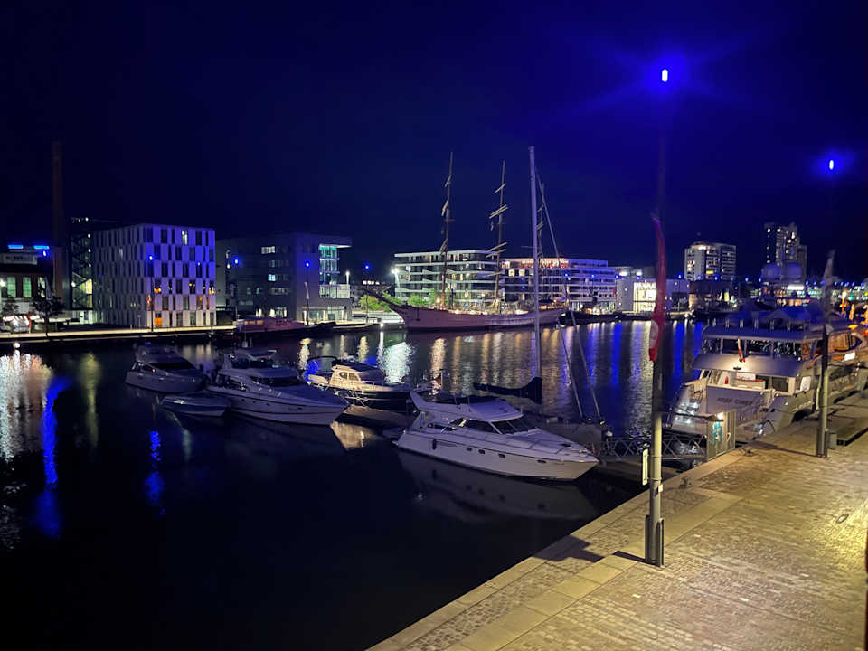 Ausblick im-jaich Boardinghouse Bremerhaven