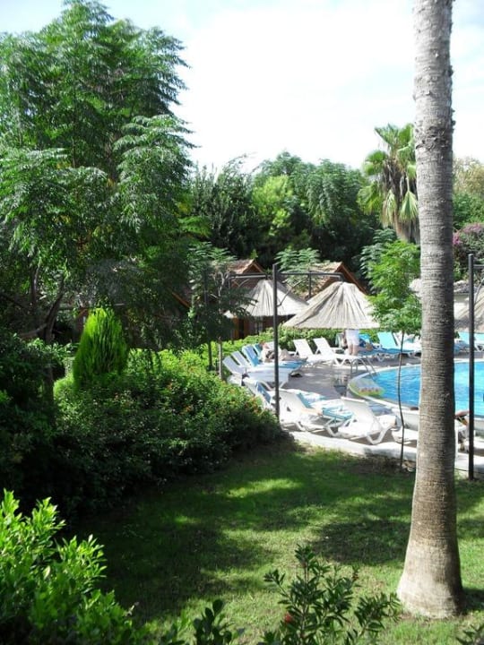 Ausblick von der Hotellobby Can Garden Beach