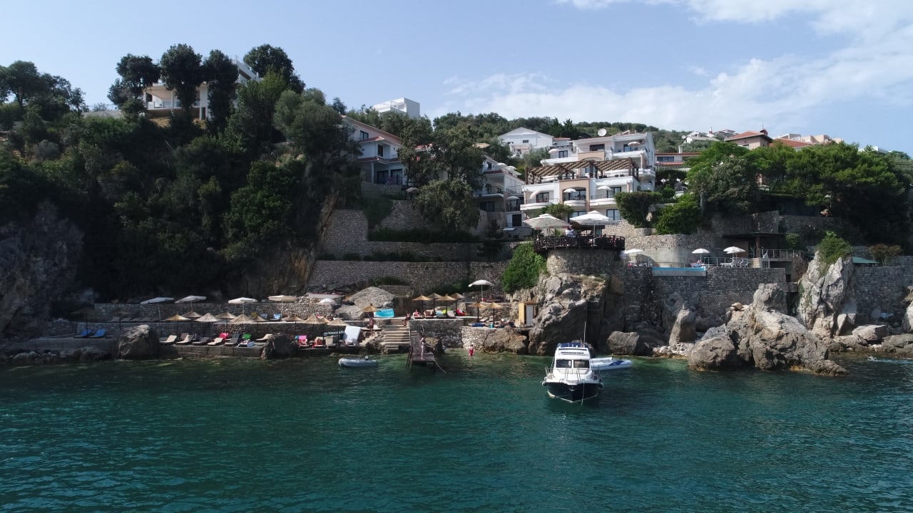 Außenansicht Apartments Eneida