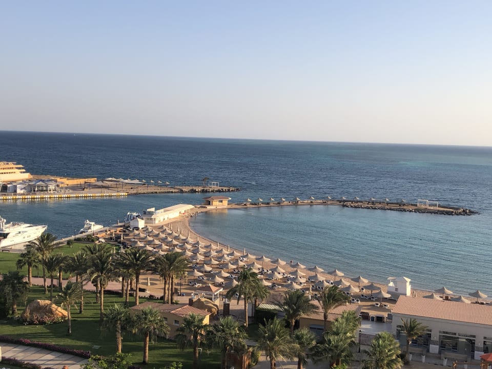 Ausblick Hilton Hurghada Plaza