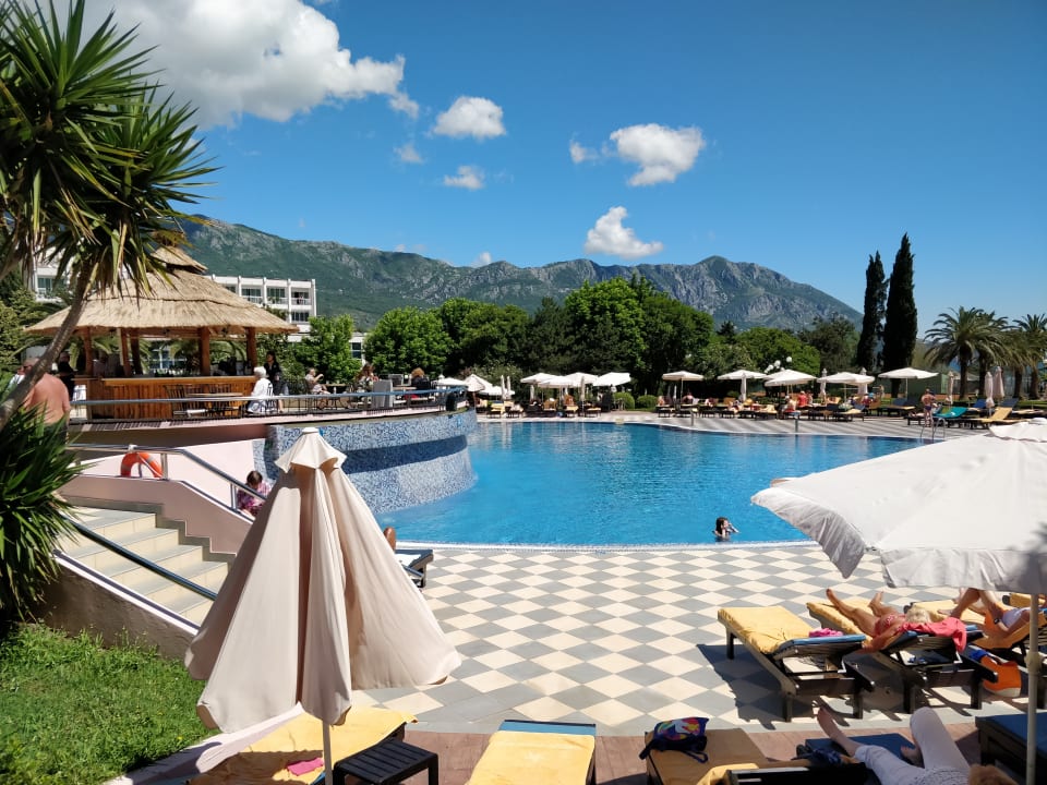 Poolanlage mit Bar Iberostar Waves Bellevue