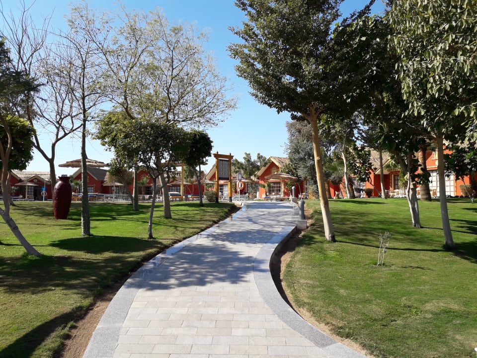 Gartenanlage Pickalbatros Jungle Aqua Park Resort - Neverland Hurghada
