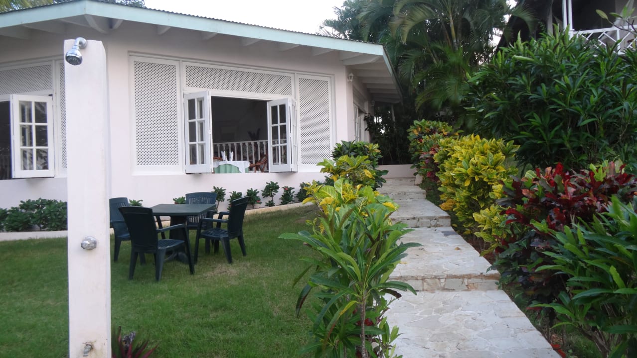 Eingangsblick Restaurant Villa Serena