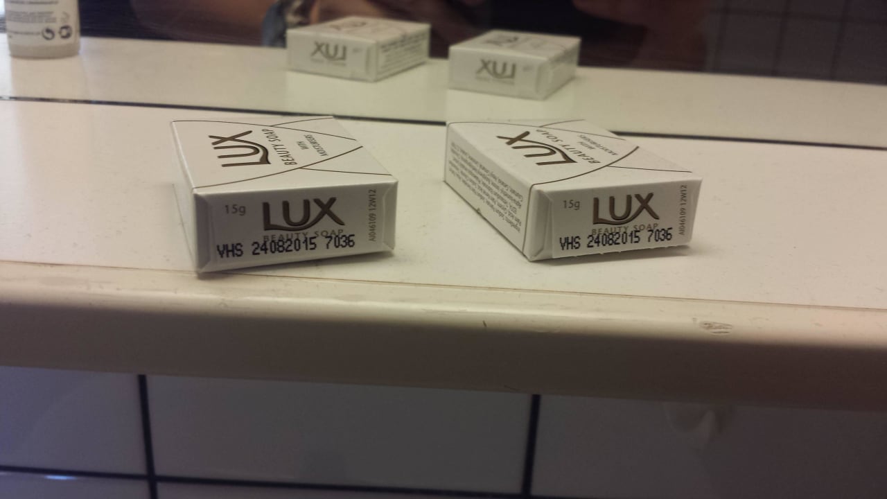 1 Jahr abgelaufene Seife im Bad Hotel Schwarzer Adler