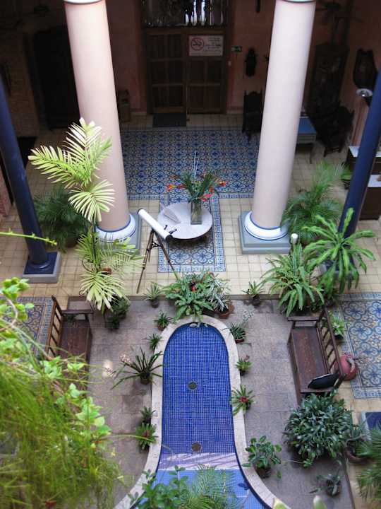 In den Innenhof Hotel Casa Grande De Angostura