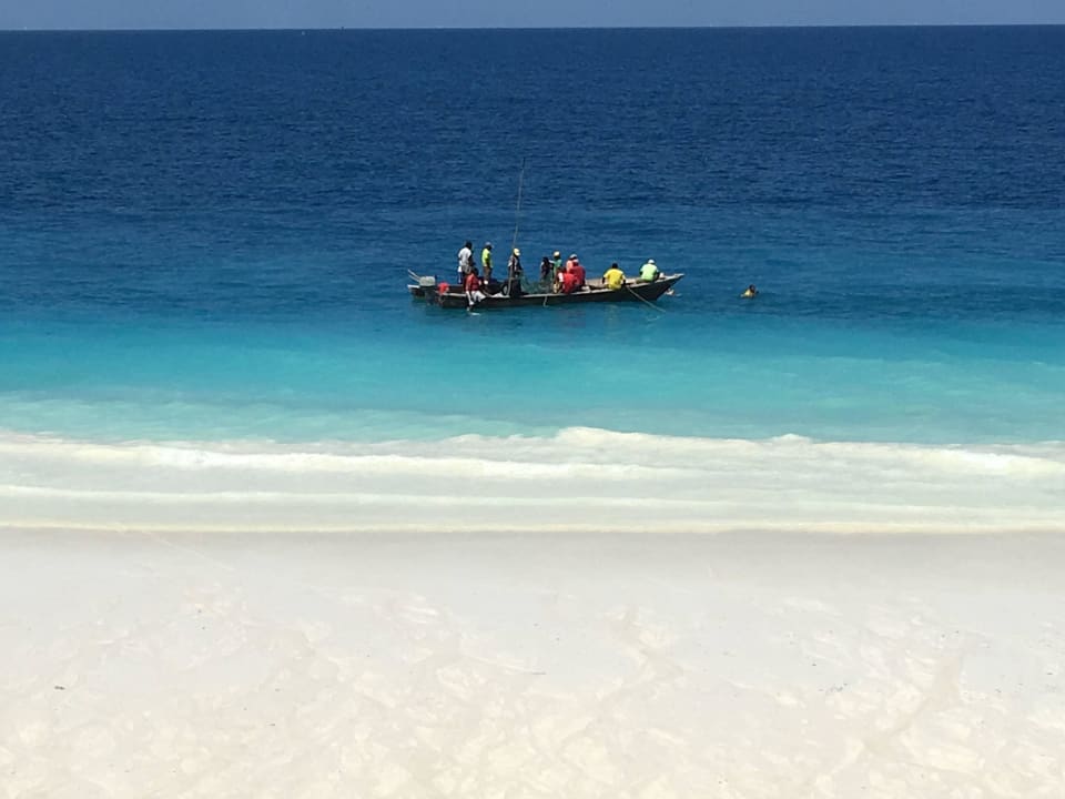 Blick vom Beachrestaurant Royal Zanzibar Beach Resort