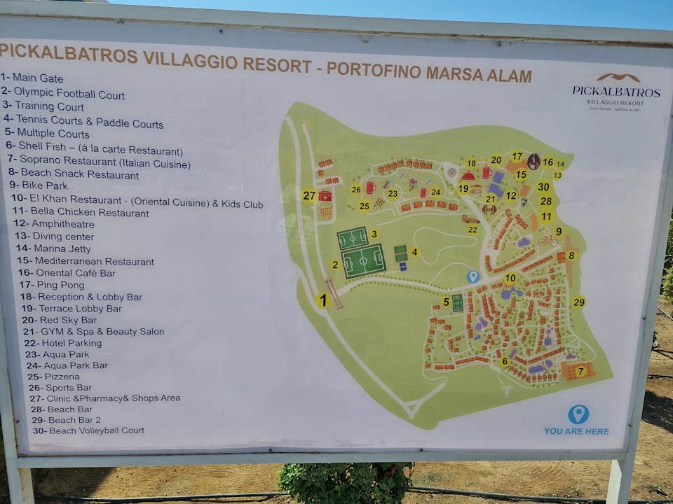 Außenansicht Pickalbatros Villaggio Resort - Portofino