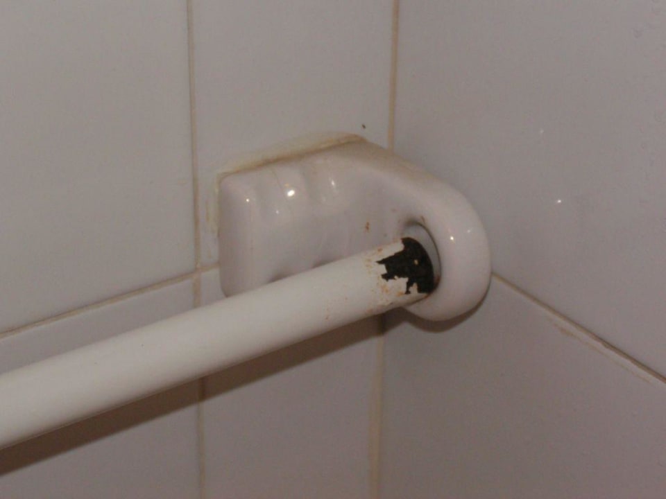 Rostige Handtuchstange Hotel The Windsor