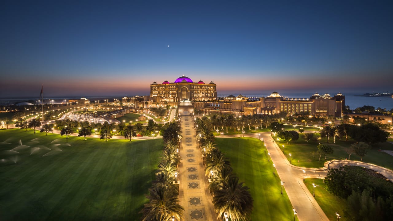 Außenansicht Emirates Palace Mandarin Oriental