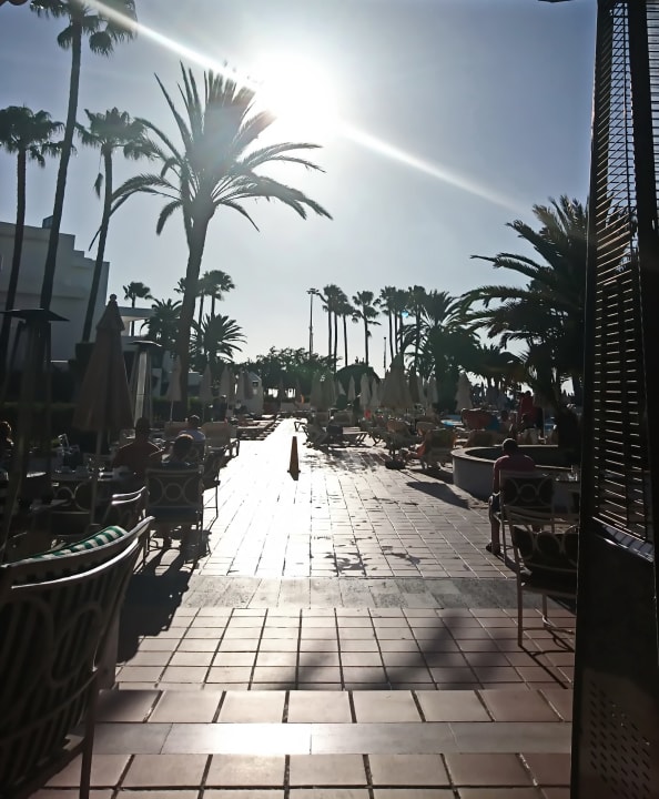 Ausblick Hotel Riu Paraiso Lanzarote