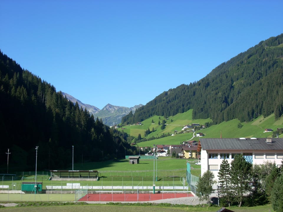 Vista dal balcone sud Auenhotel