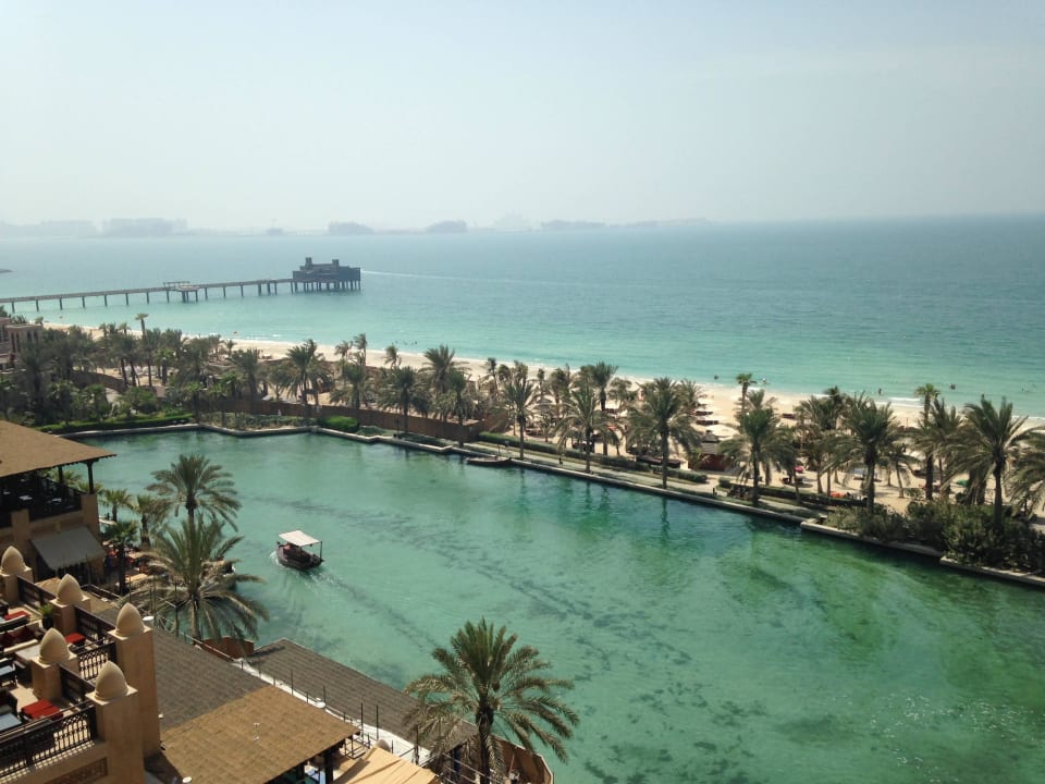 Sicht vom Balkon (6. OG) Jumeirah Mina Al Salam