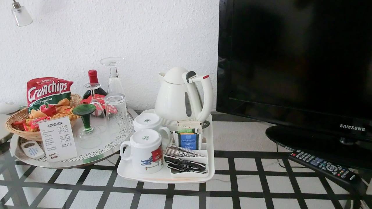Kaffee- und Teezubereitung inclusive, Rest Minibar Hotel Am Kurpark Späth