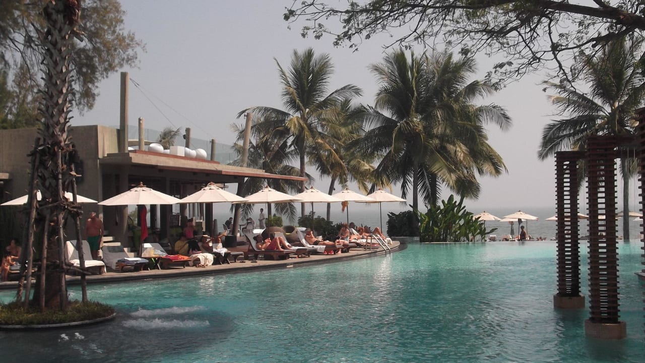 Blick auf den Pool Veranda Resort & Villas Hua Hin Cha Am