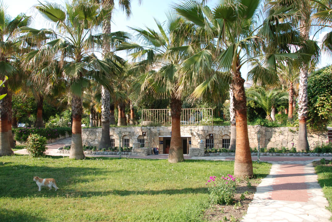 Super tropische Gartenanlage Hotel Defne Garden