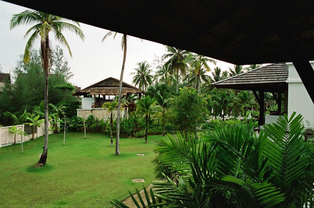 Gartenanlage vom Balkon aus Palm Galleria Resort