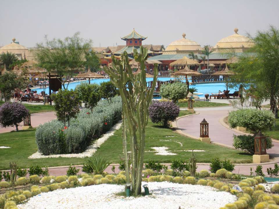 Gartenanlage Pickalbatros Jungle Aqua Park Resort - Neverland Hurghada