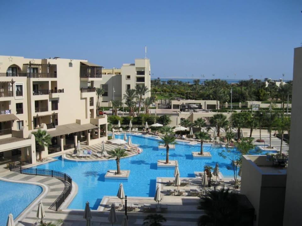 Ausblick vom Zimmer Steigenberger Aqua Magic