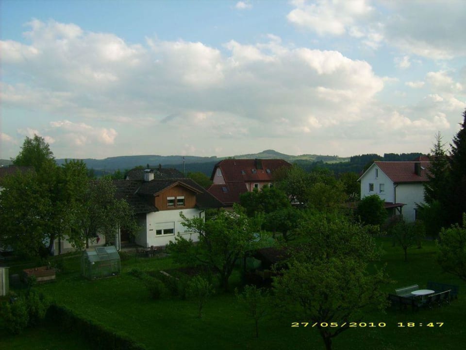 Blick vom Balkon Hotel Sonnental