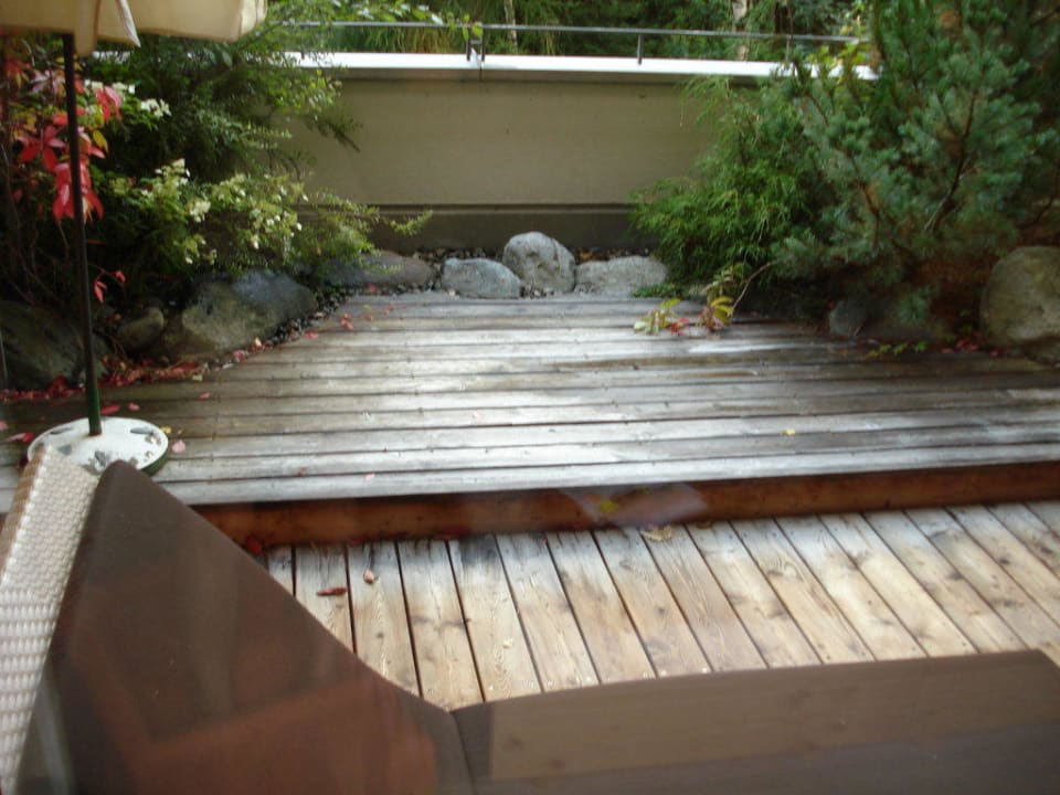 Terrasse Naturhotel Waldklause