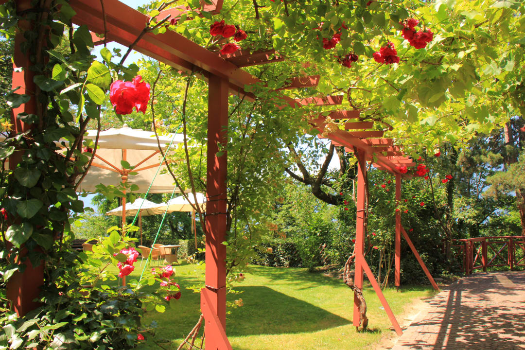 Liebevoll gepflegter Garten Hotel Castel Fragsburg