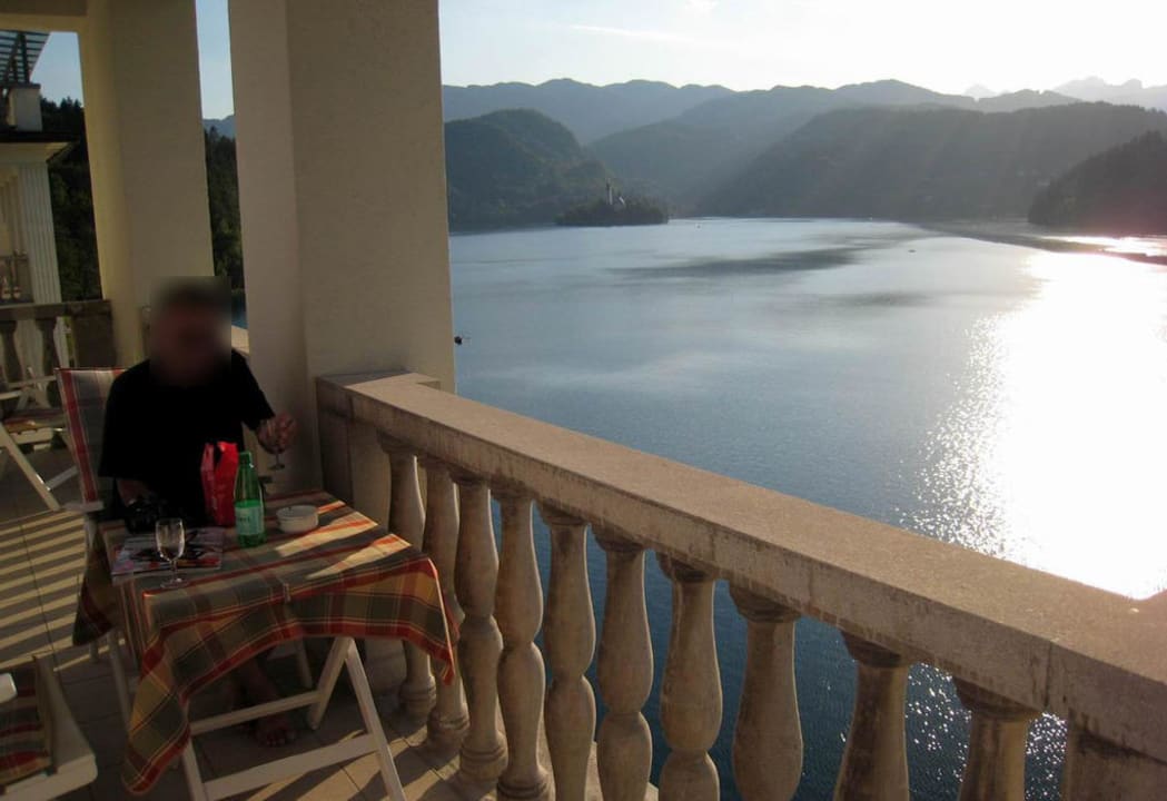 Balcony of suite #406 Grand Hotel Toplice