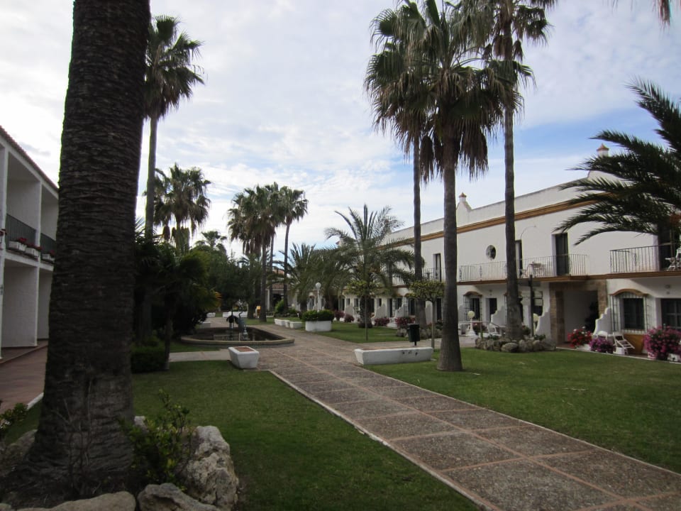 Innenhof Hotel Playa de la Luz