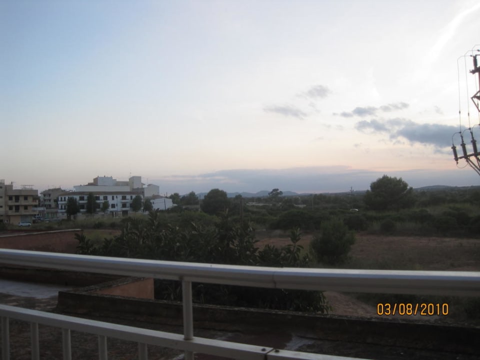 Ausblick von unserem Balkon Hotel Playa Moreia