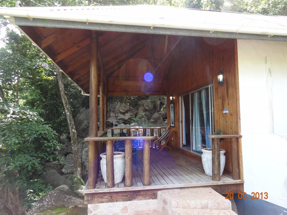 Das war unser Bungalow Hotel Chateau St. Cloud