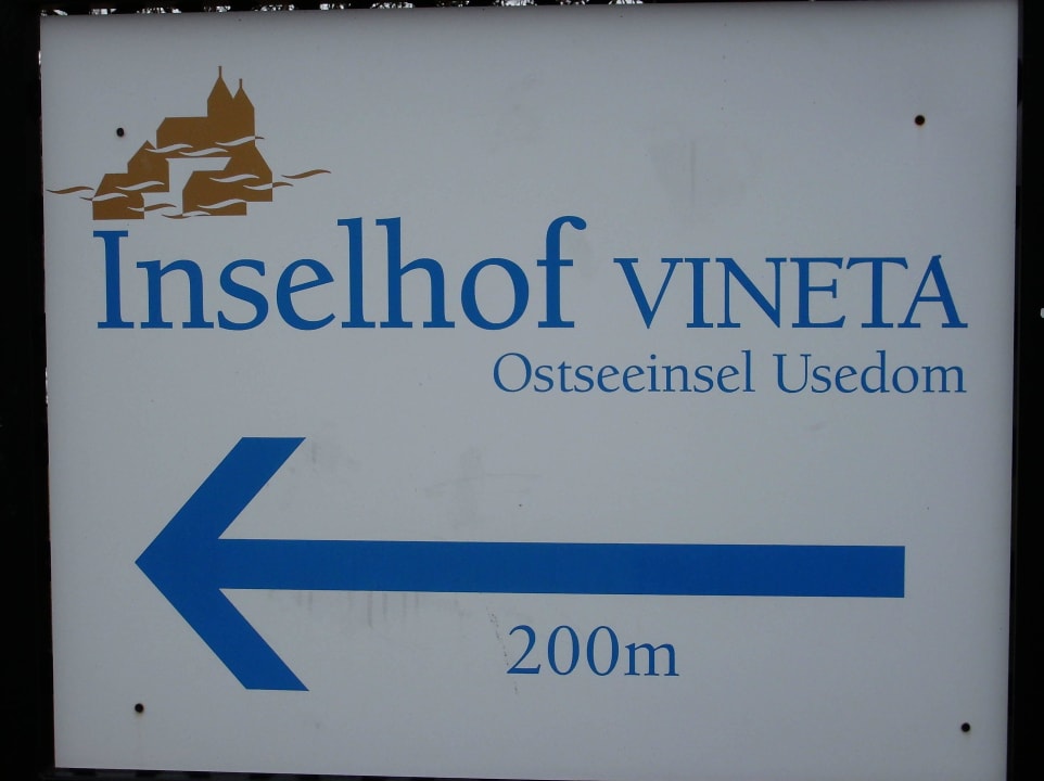 Wegweiser Inselhof Vineta